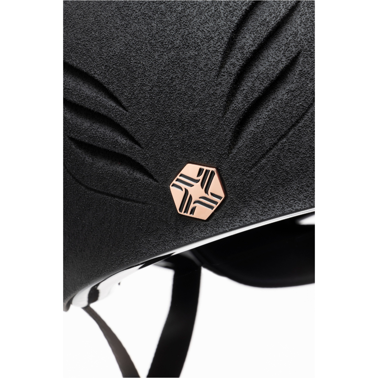 2025 Charles Owen Phoenix Helmet PHXBBRG - Black Rose Gold